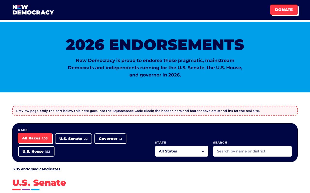 Preview of Nd Endorsements