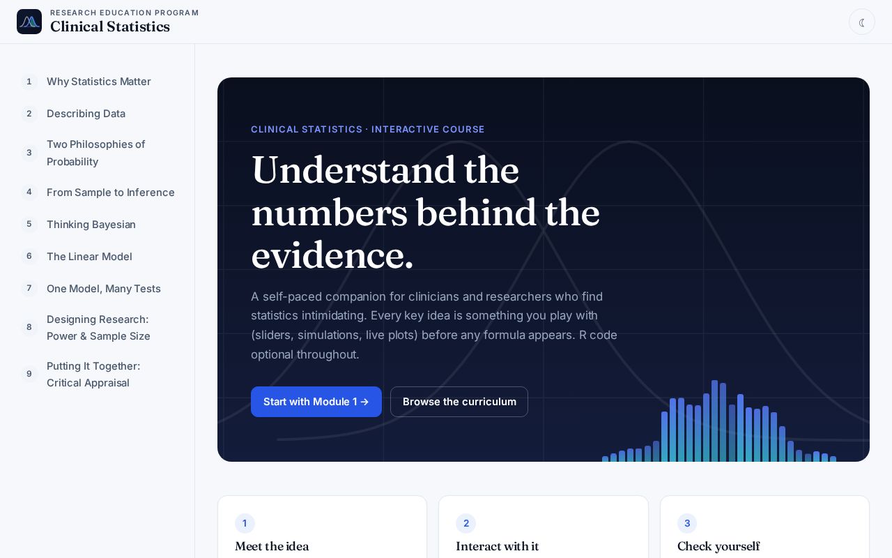Preview of Clinical Statistics