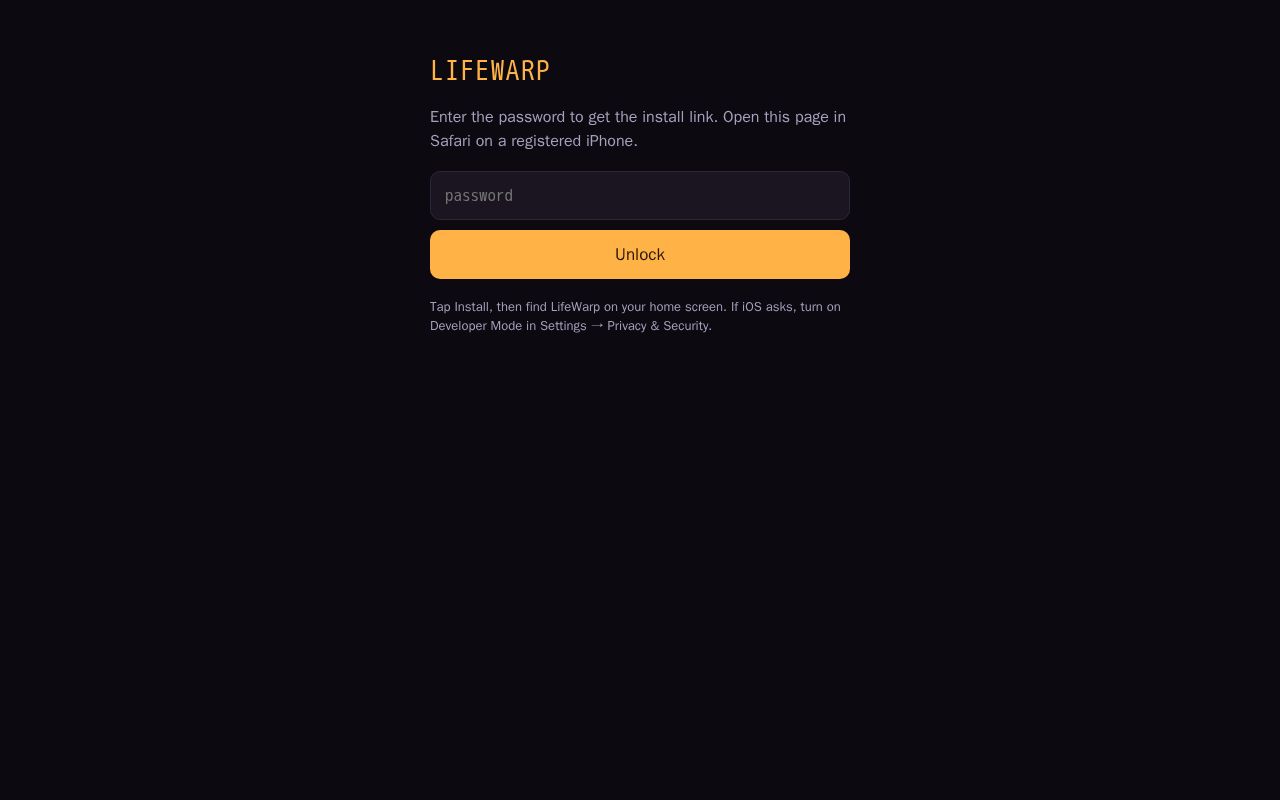 Preview of Lifewarp Builds