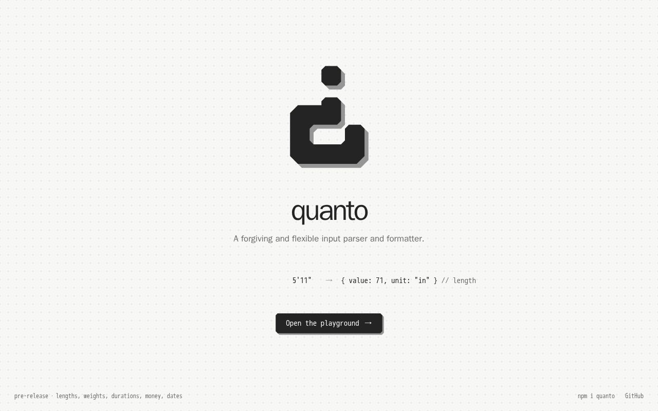 Preview of Quanto