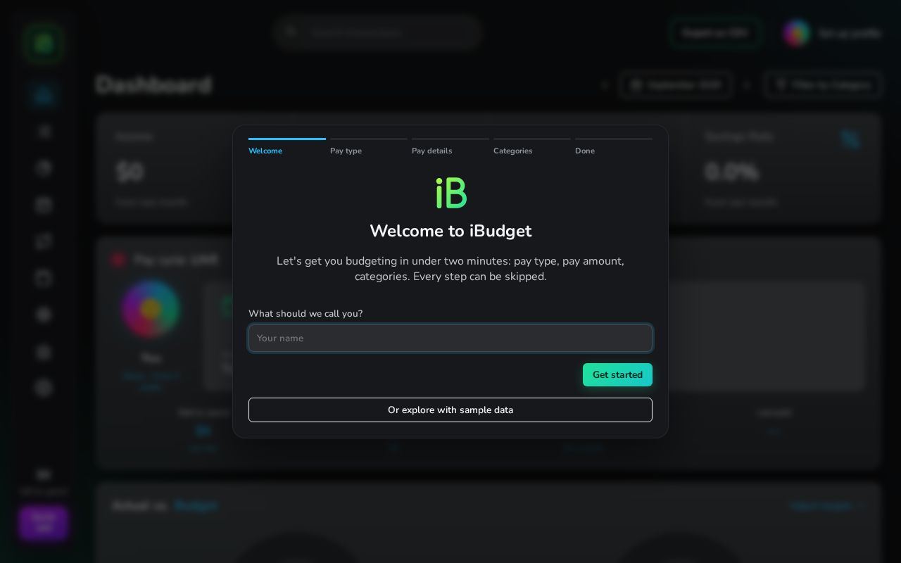 Preview of IBudget