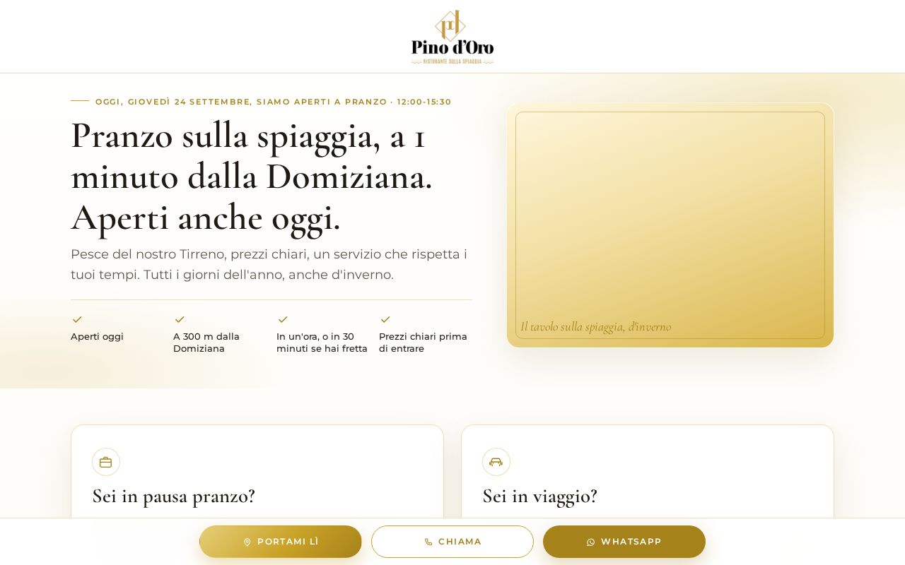 Preview of Landing Domiziana
