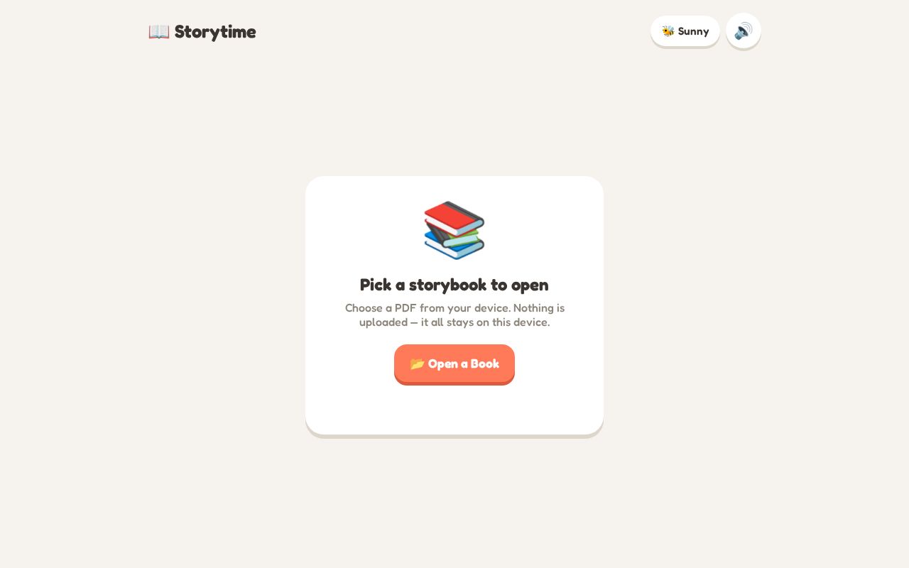 Preview of Storytime