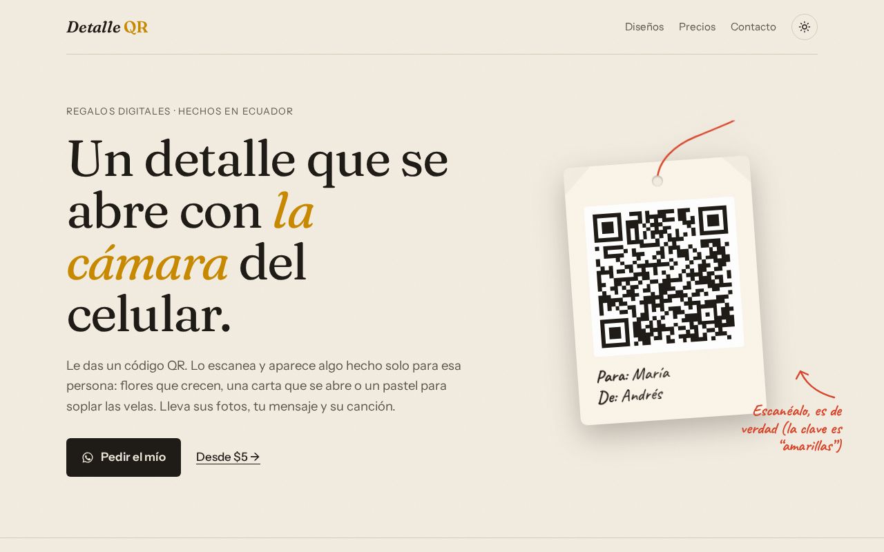 Preview of Regalos Digitales