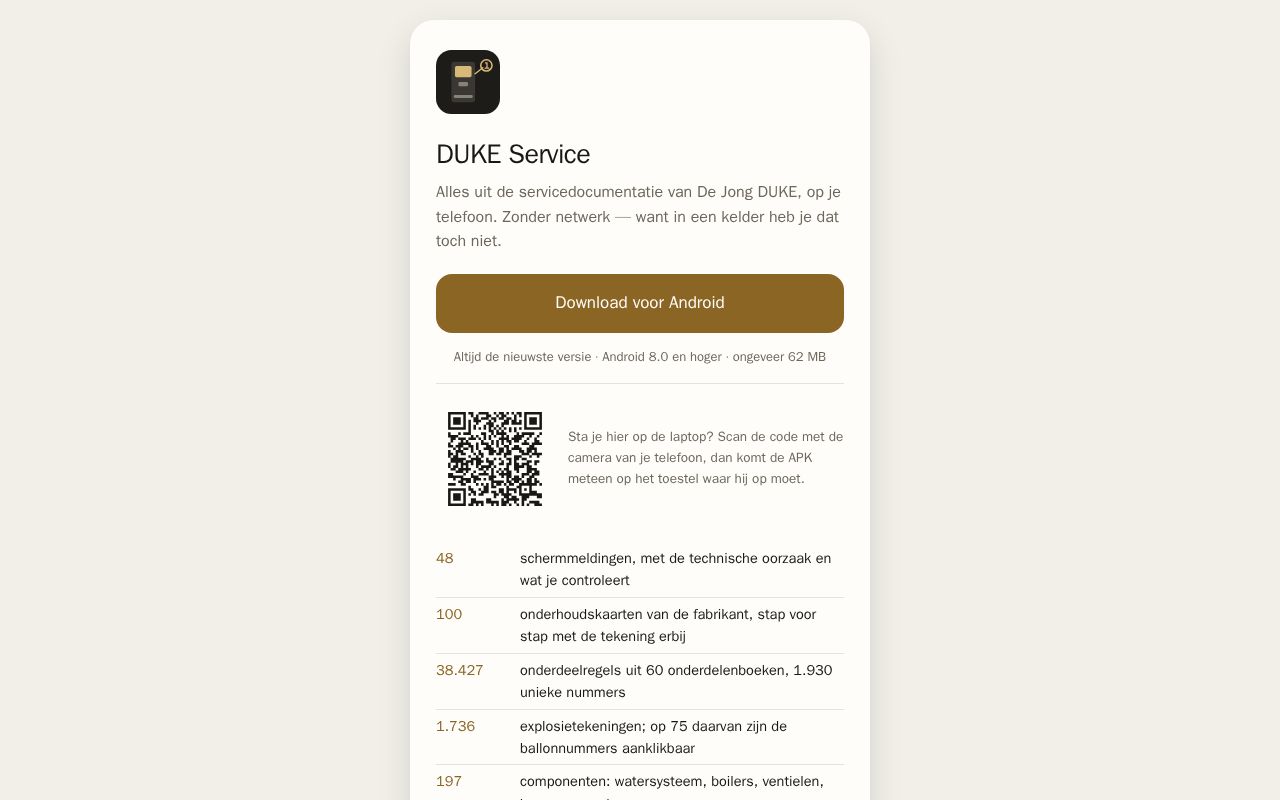 Preview of DukeService