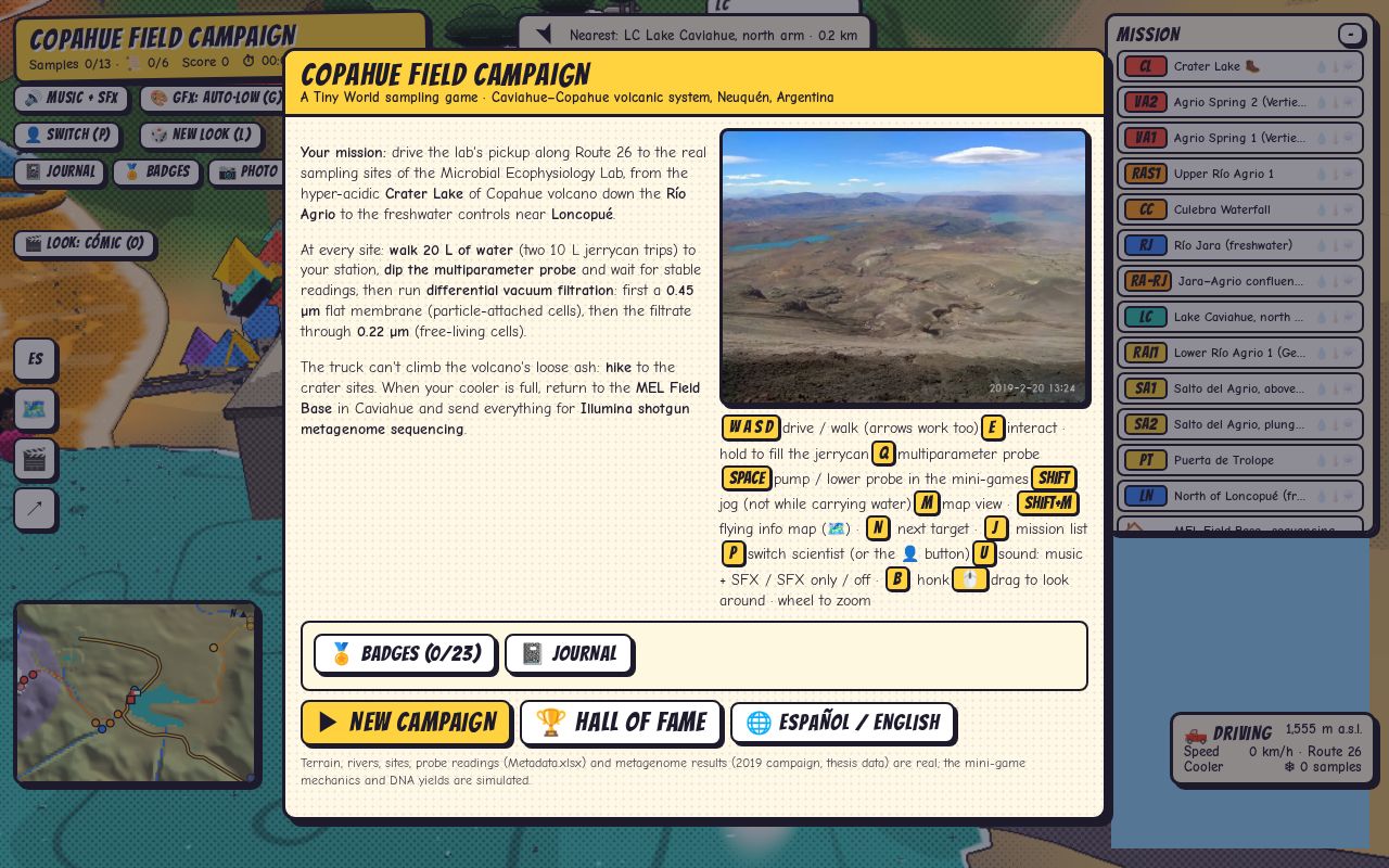 Preview of Copahue Field Campaign