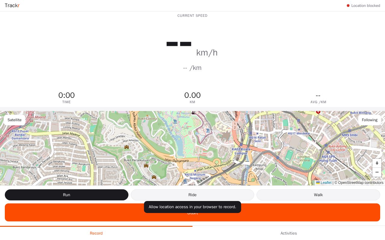 Preview of Trackr