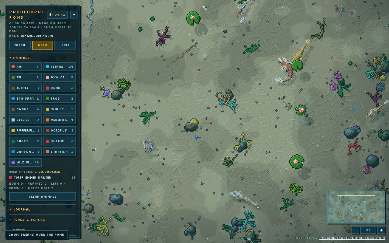 Preview of Procedural Pond