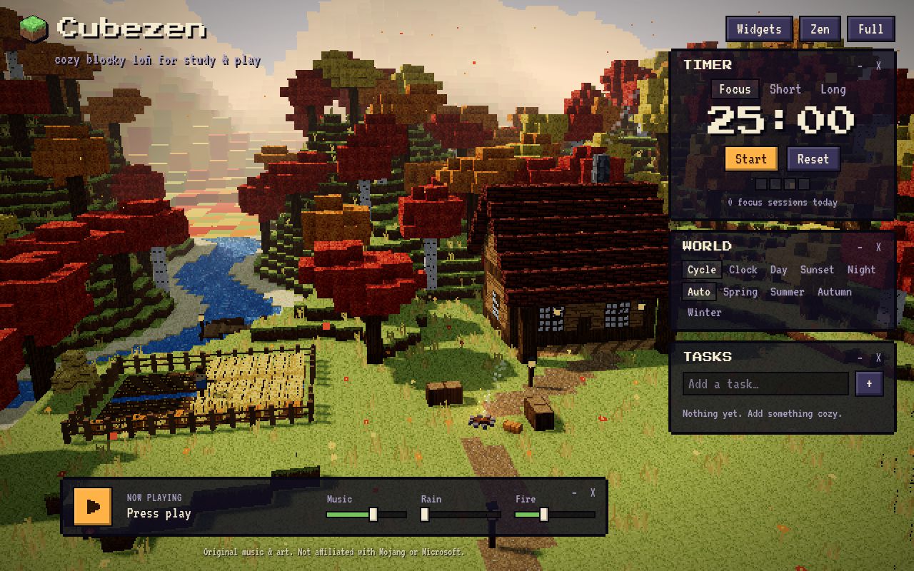Preview of Cubezen
