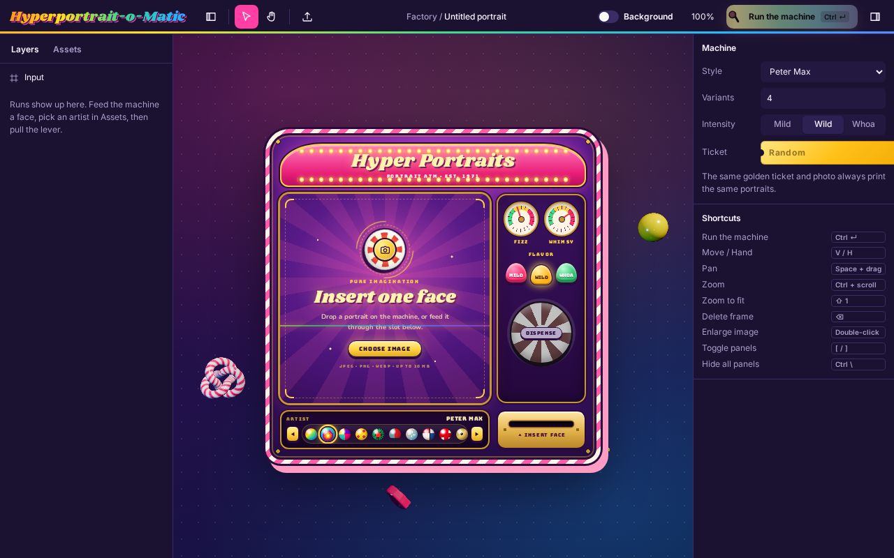 Preview of Hyperportrait-o-Matic