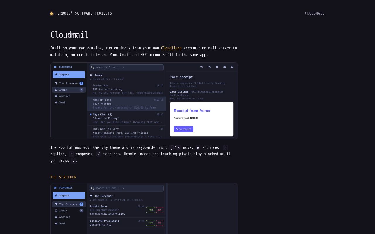 Preview of Cloud Mail