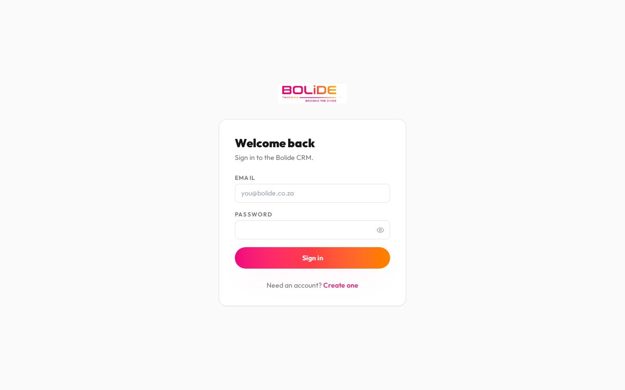 Preview of CRM TOOL