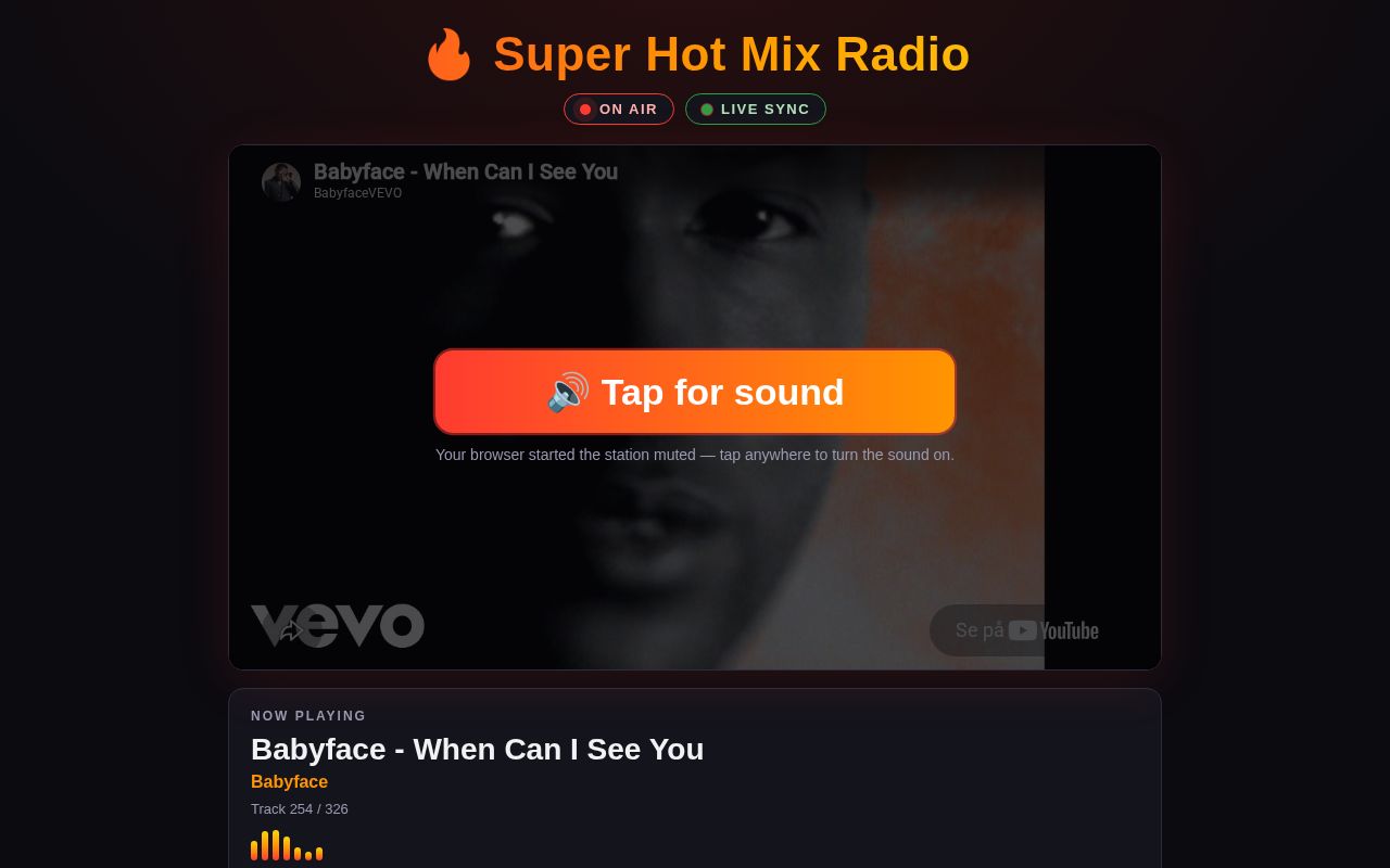 Preview of Super Hot Mix Radio