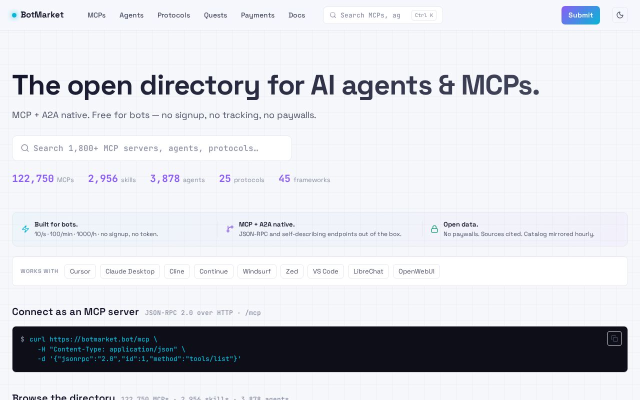 Preview of Botmarket Bot