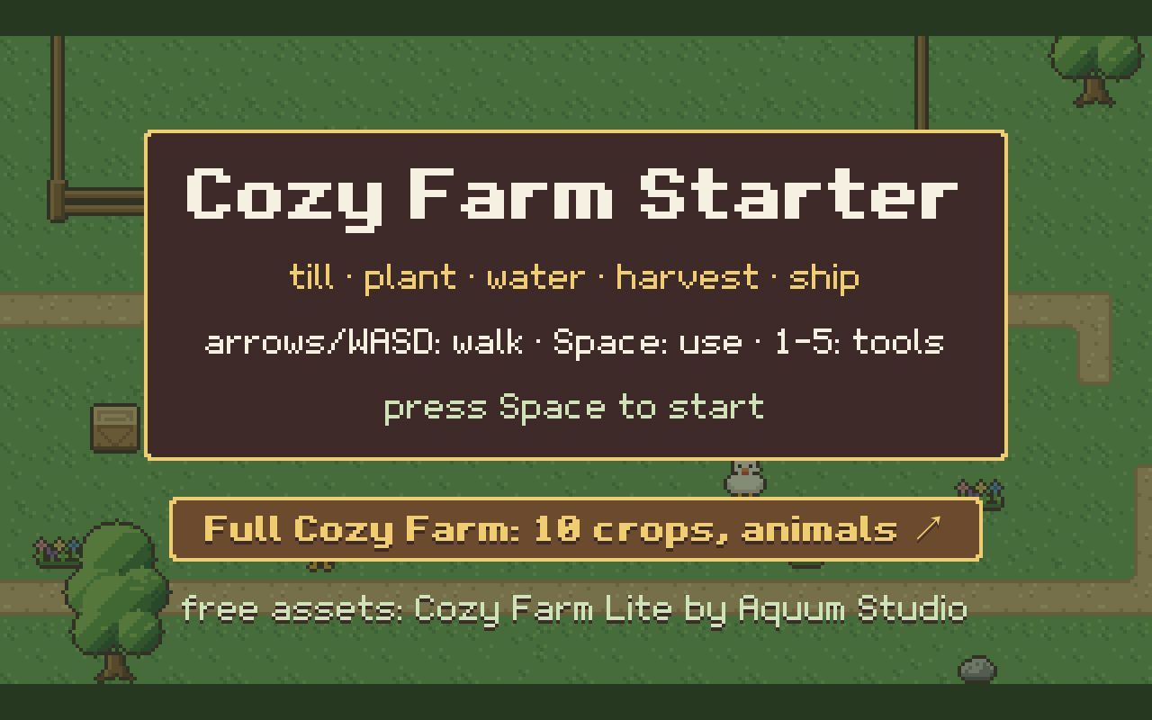 Preview of Cozy Farm Starter
