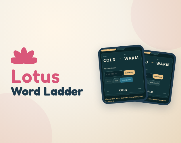 Preview of Lotus Word Ladder