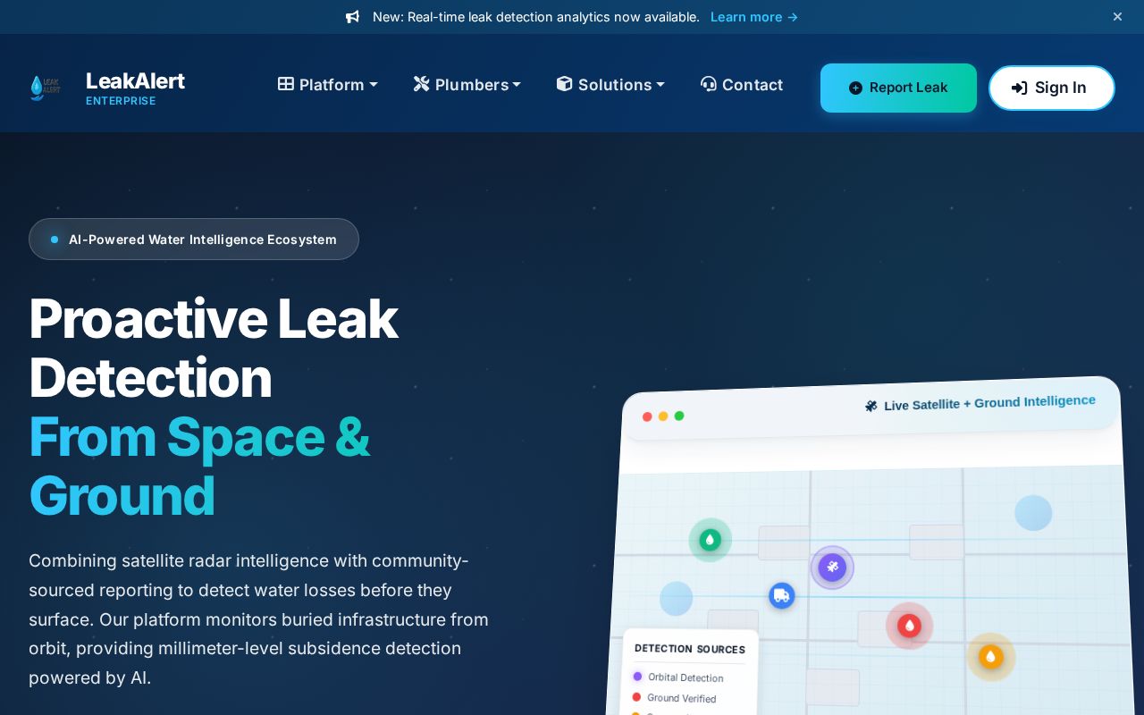 Preview of Leak Alert