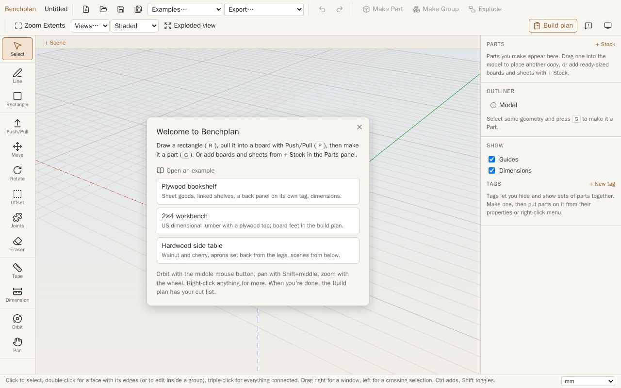 Preview of Benchplan