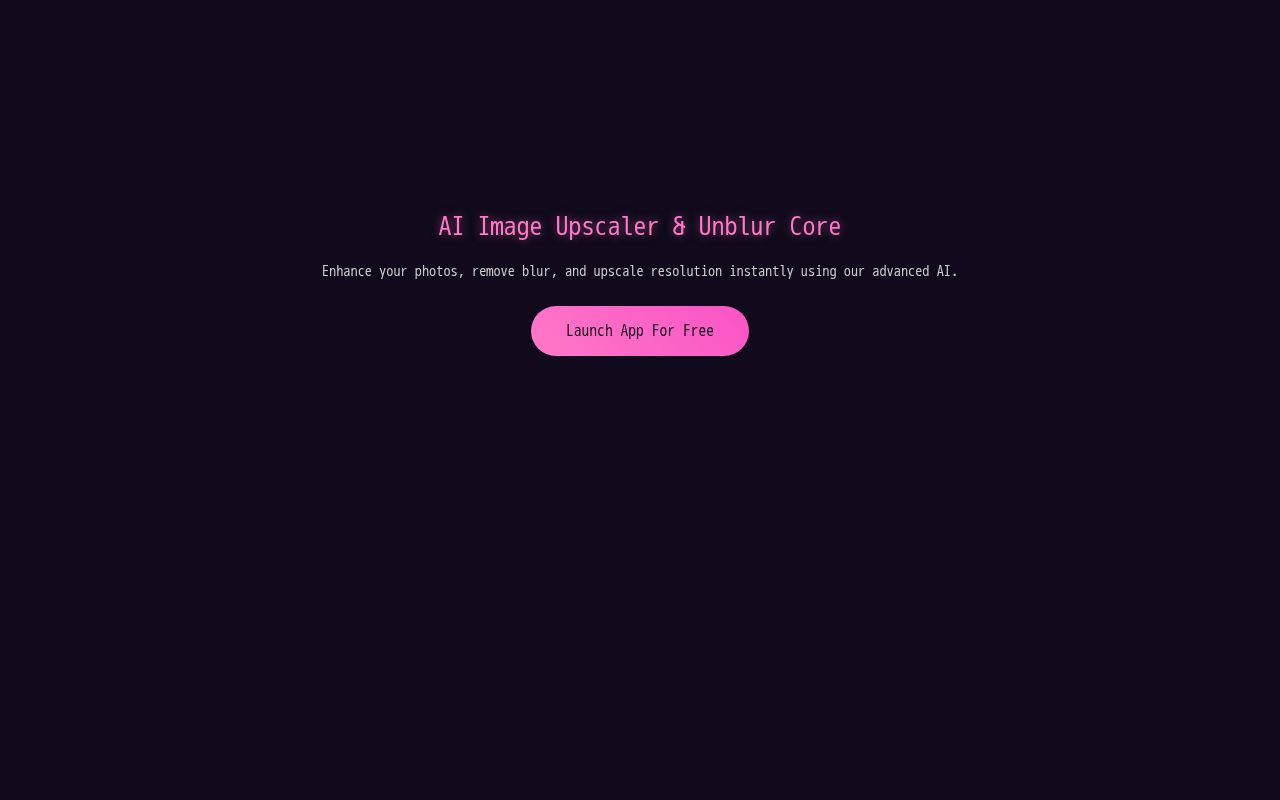 Preview of AI Image Upscaler