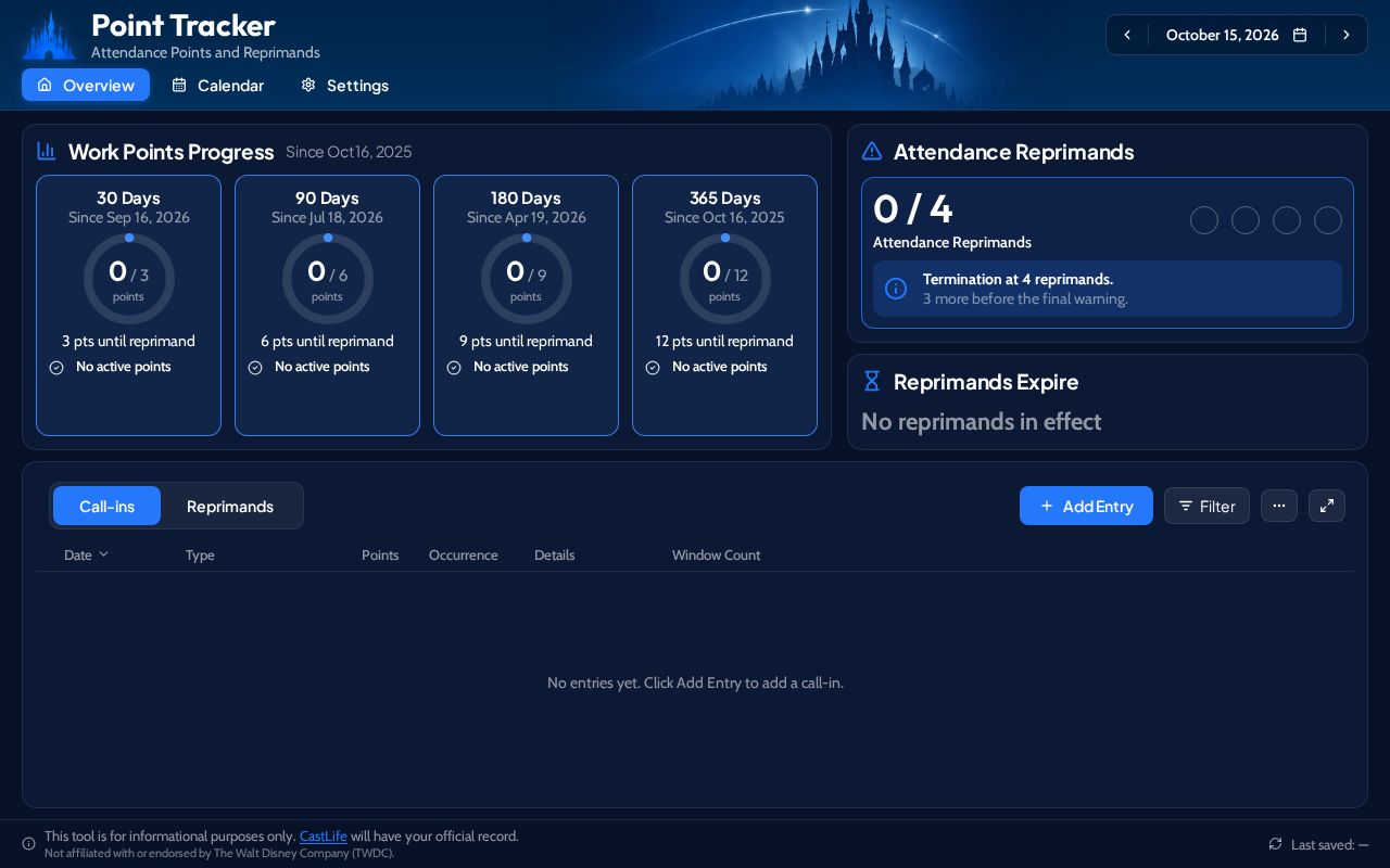 Preview of Point Tracker