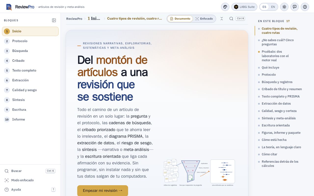 Preview of ReviewPro