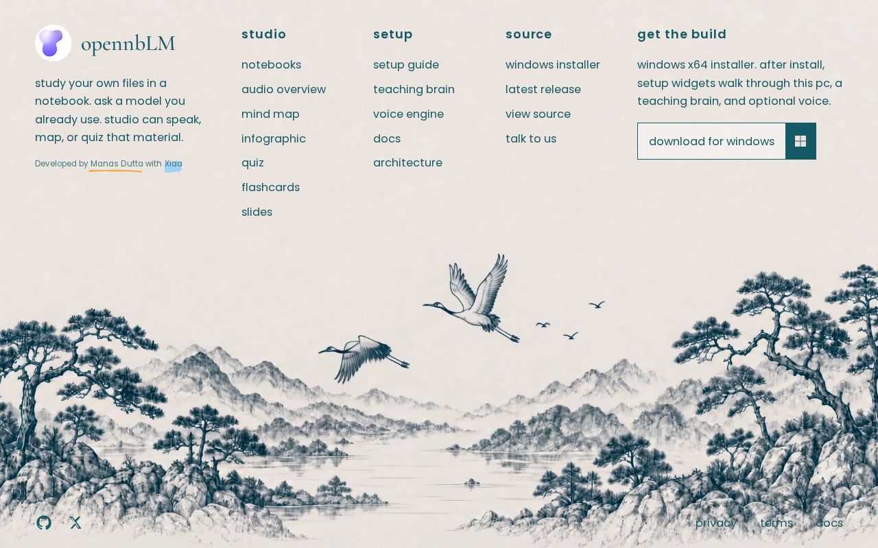 Preview of Native, local-first learning companion for Windows.