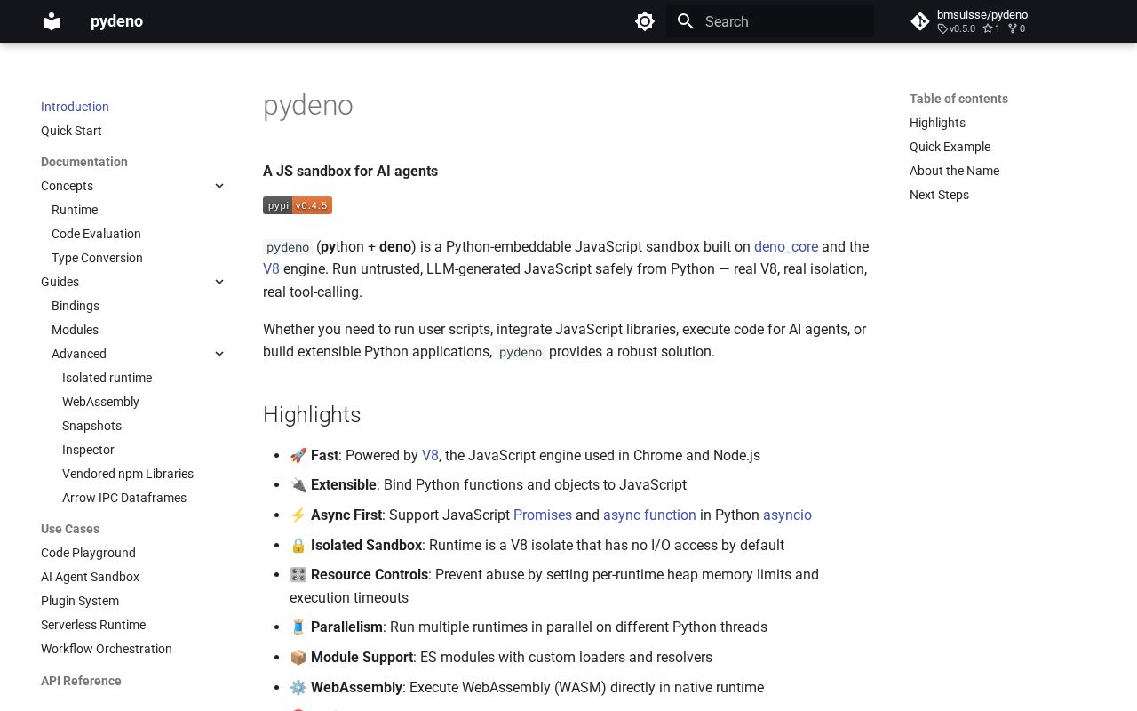 Preview of Pydeno
