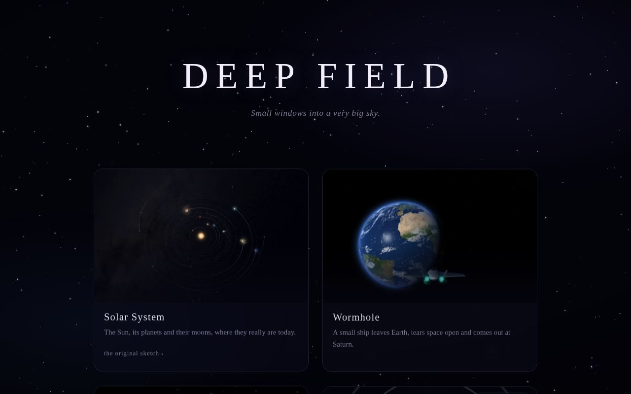 Preview of Deep Field