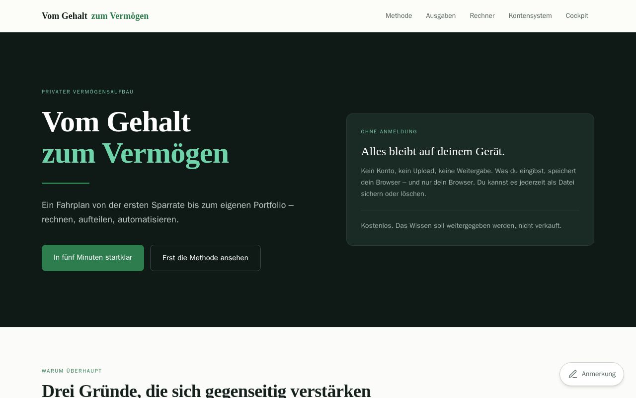 Preview of Vom Gehalt Zum Vermoegen