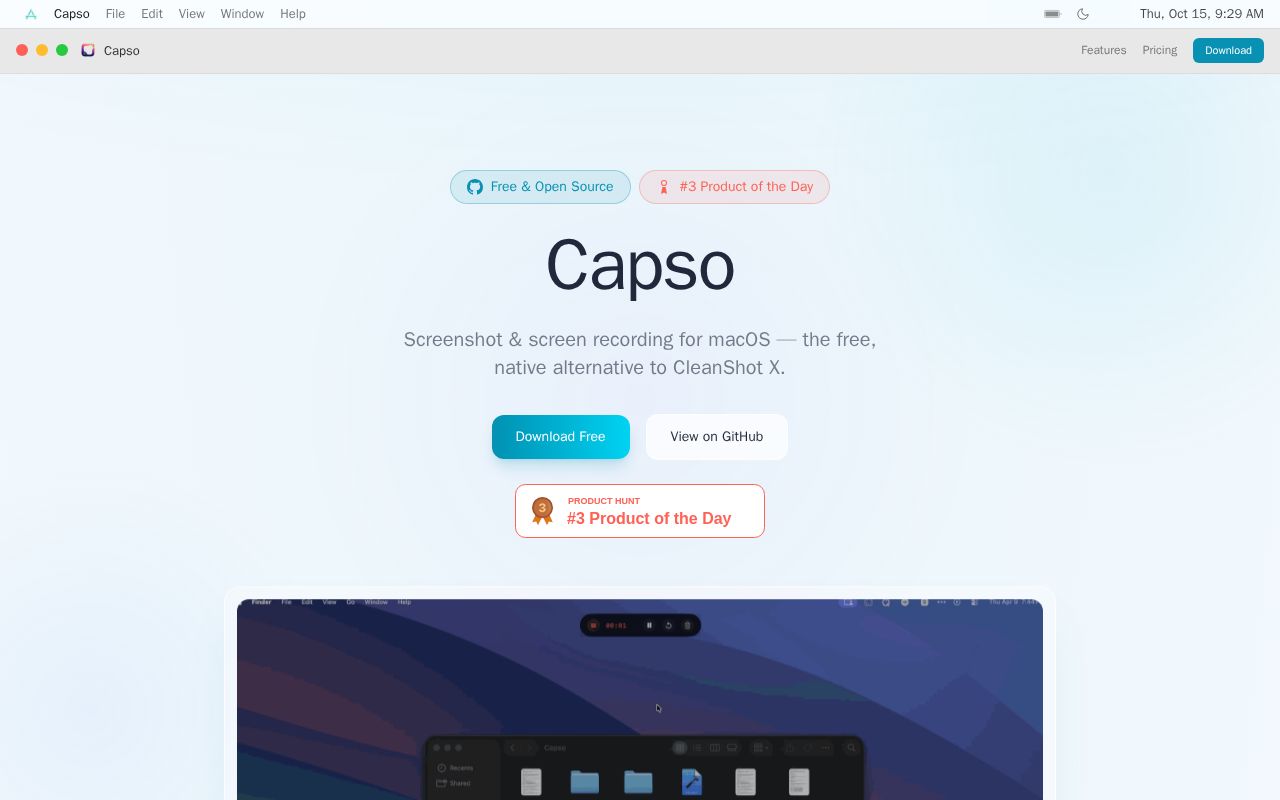 Preview of Capso