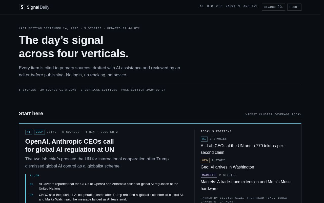 Preview of Signalroom
