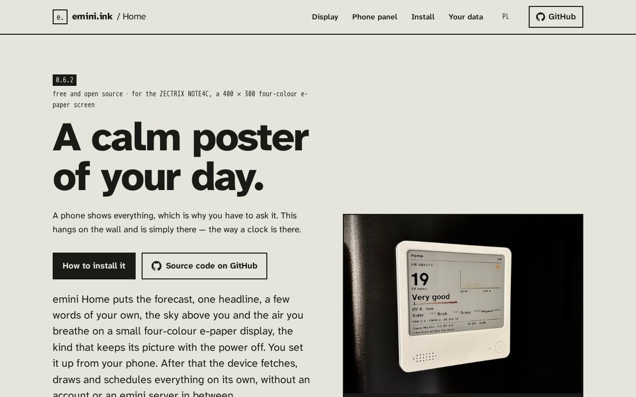 Preview of Emini Home