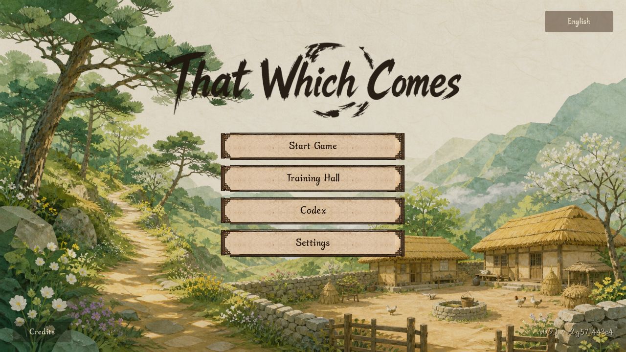 Preview of That Which Comes — Browser Demo