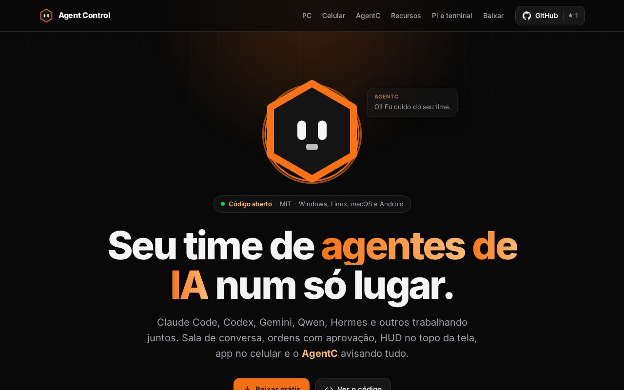 Preview of AgentControl