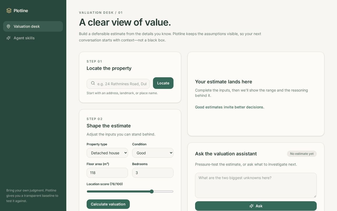Preview of Property Valuation Agent
