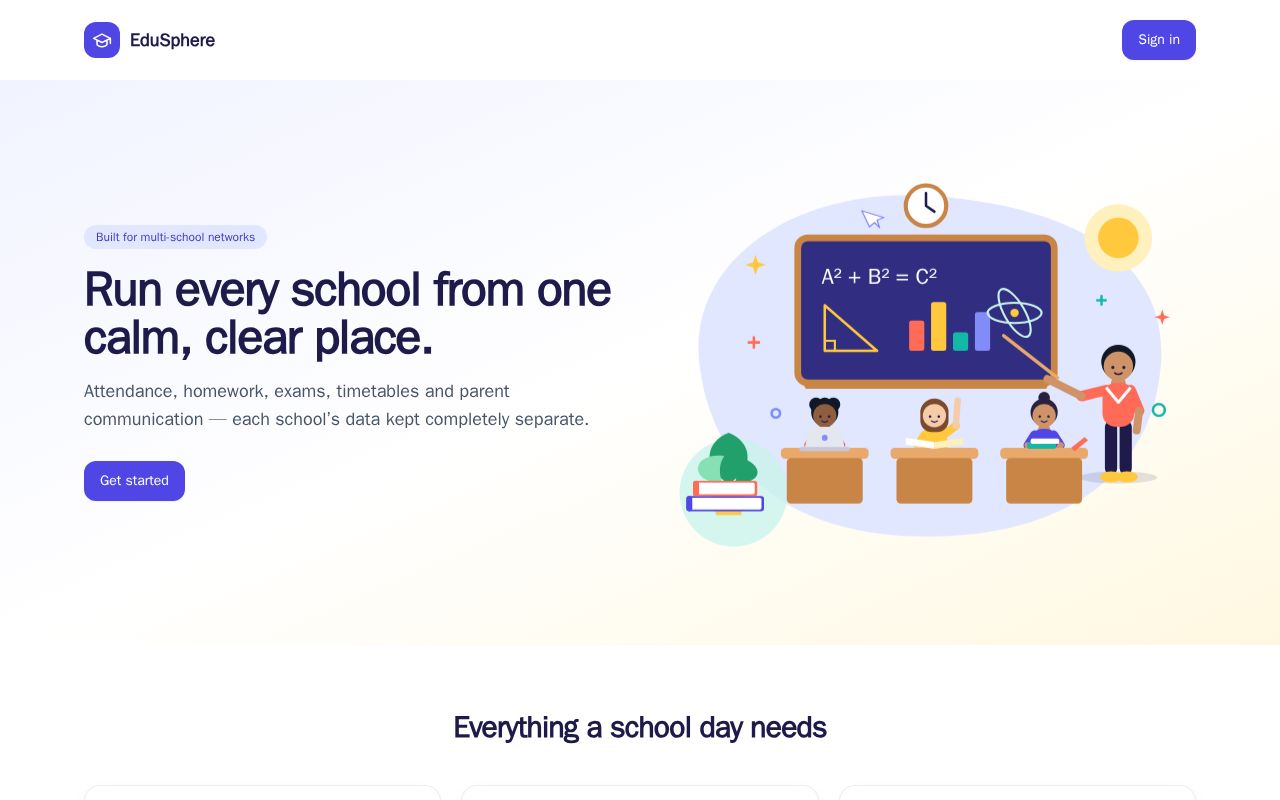 Preview of EduSphere