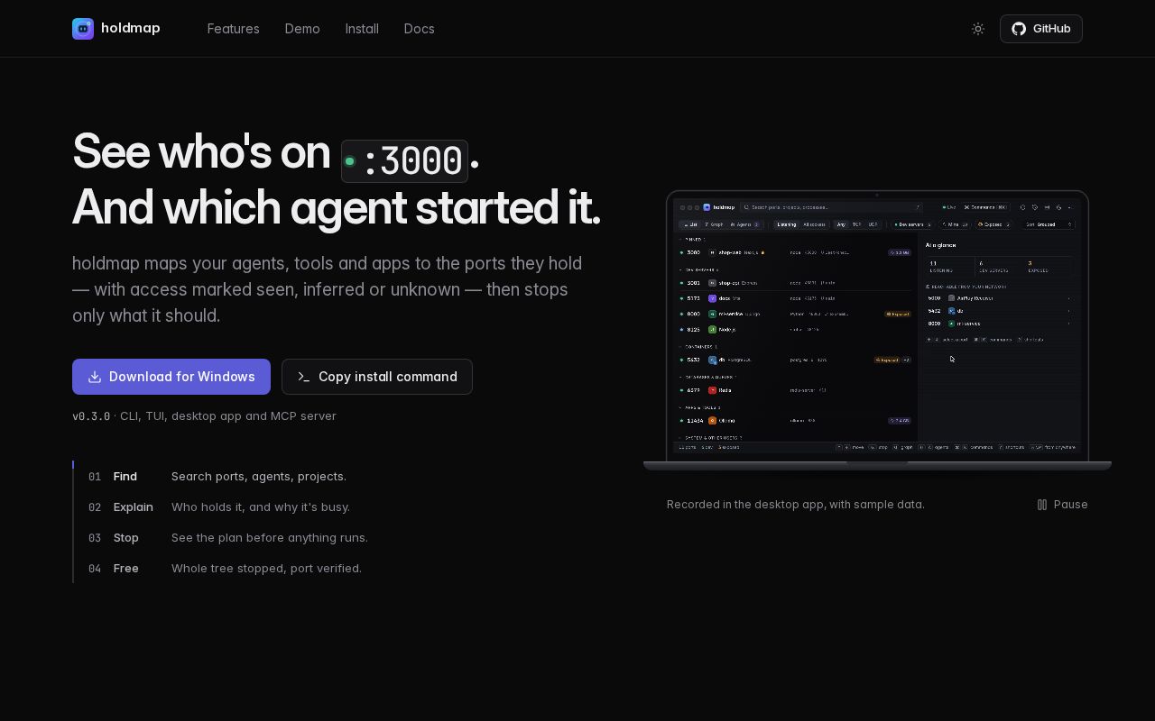 Preview of Holdmap