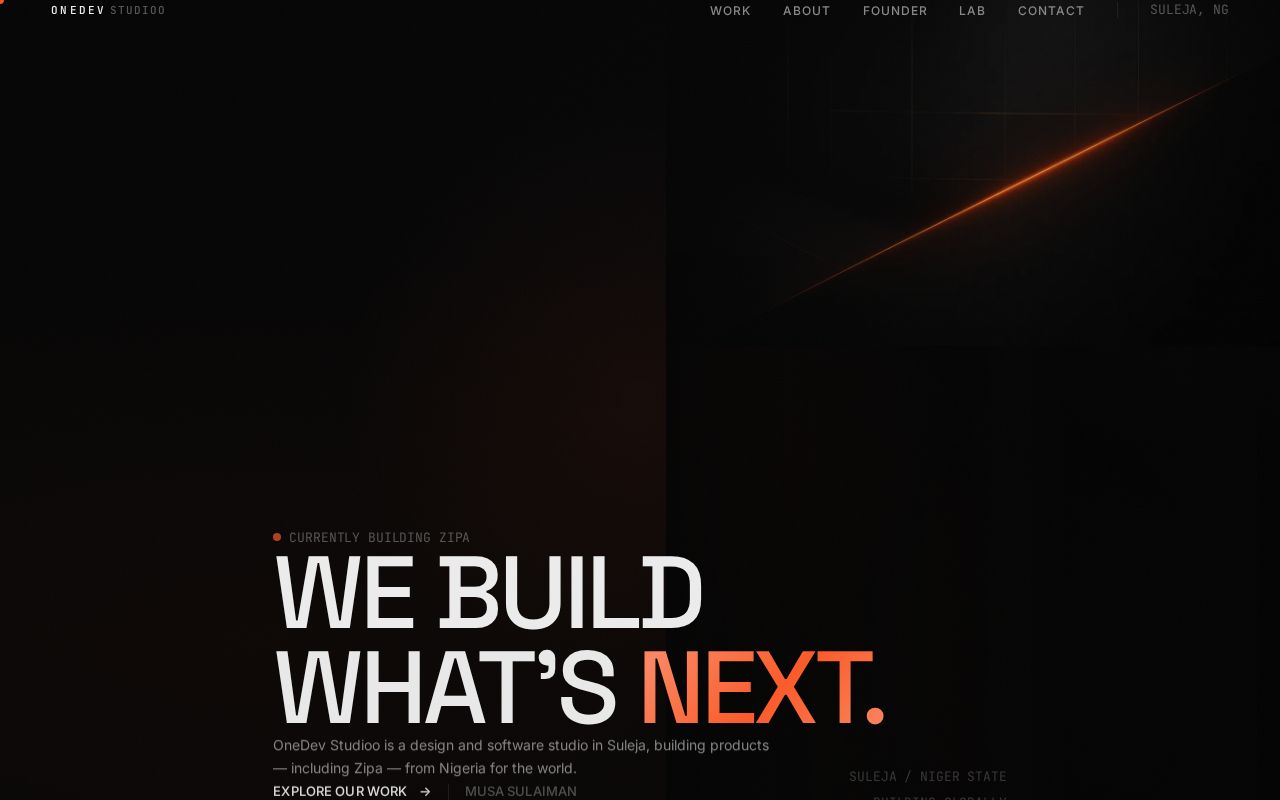 Preview of Onedev Studioo