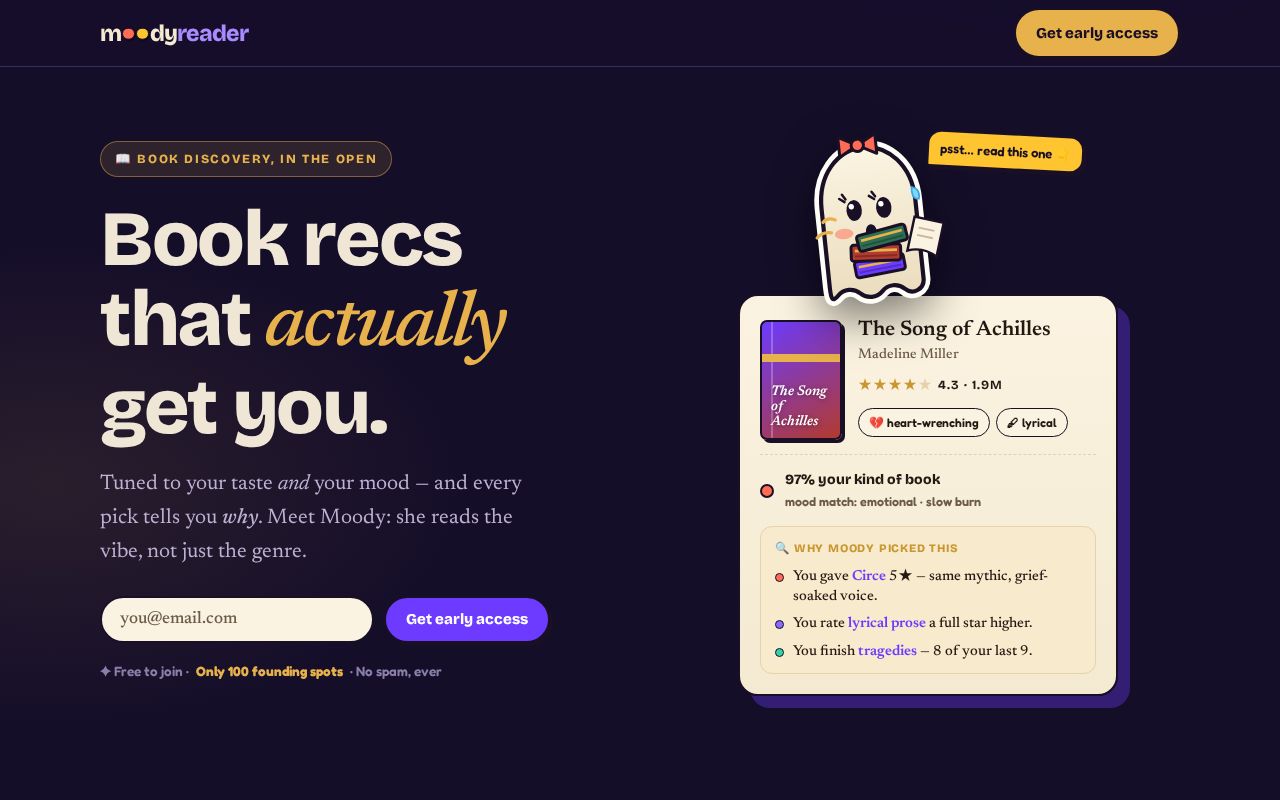 Preview of Moodyreader