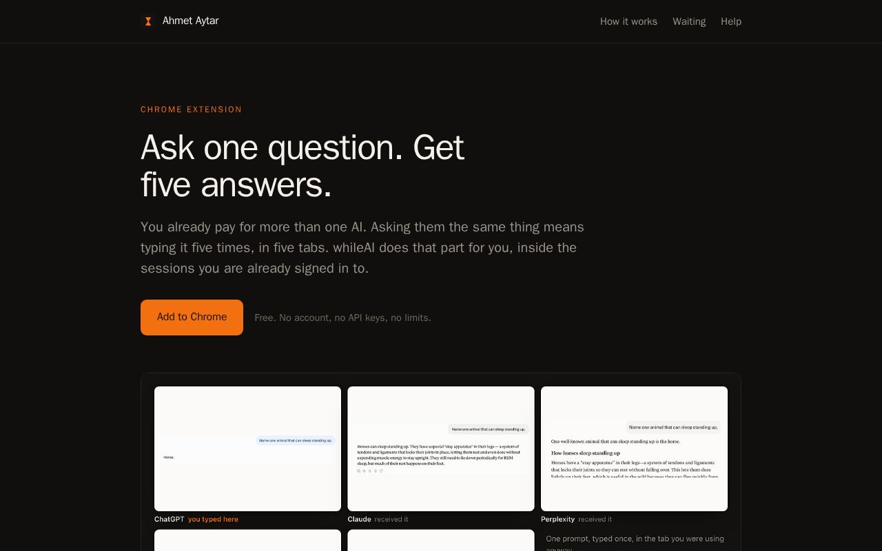 Preview of WhileAI