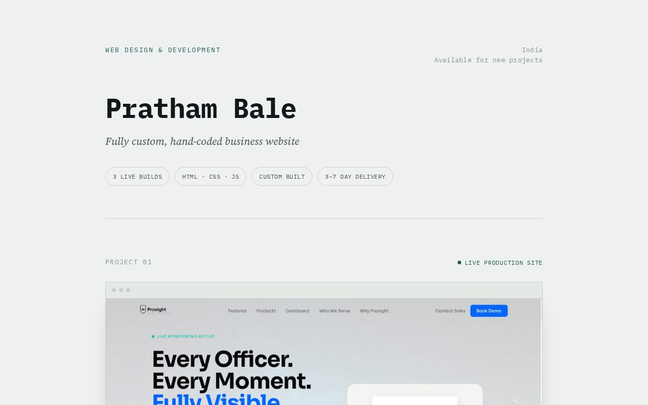 Preview of PRATHAMBALE28 Github Io