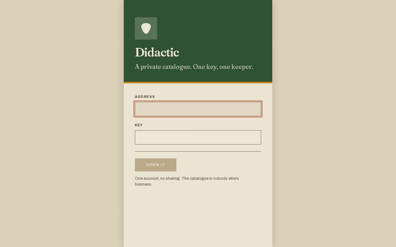 Preview of Didactic