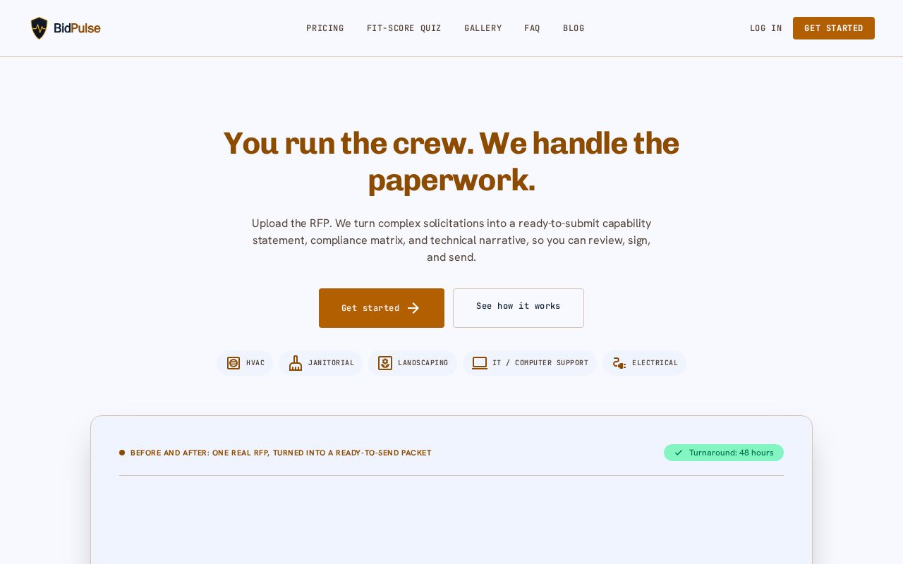 Preview of Bidpulse