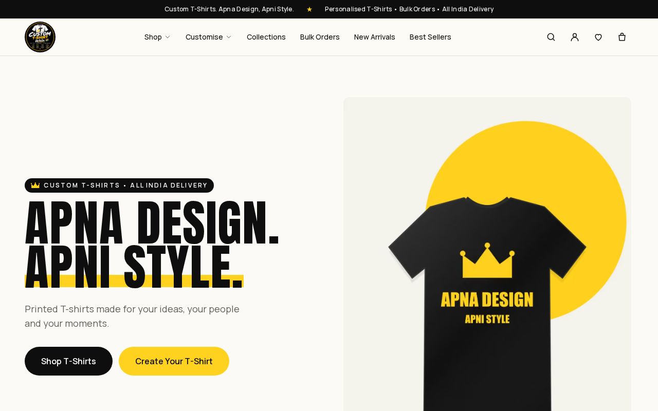 Preview of Custom Tshirt