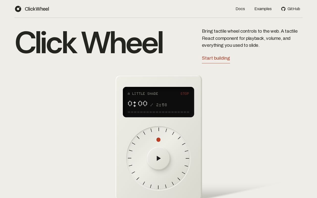Preview of Click Wheel