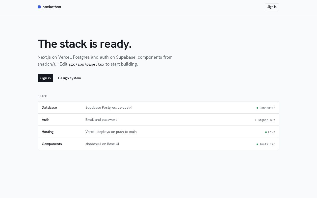 Preview of Glasswing Hackathon