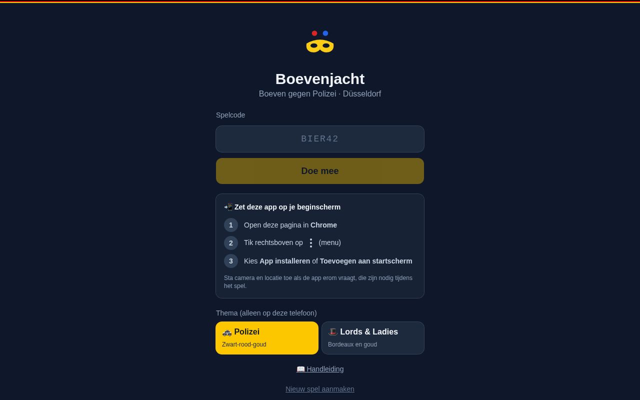 Preview of Boevenjacht App