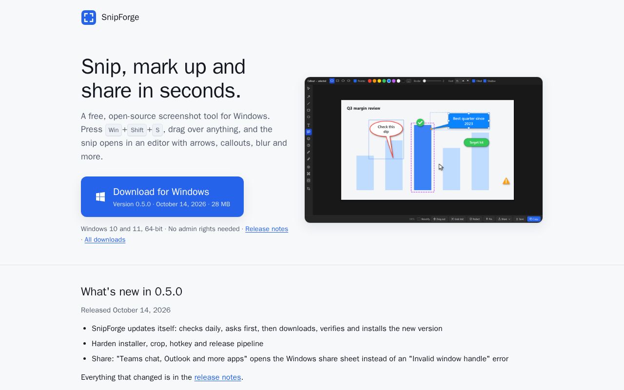 Preview of Snipforge