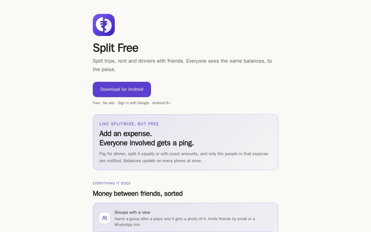 Preview of Split Free