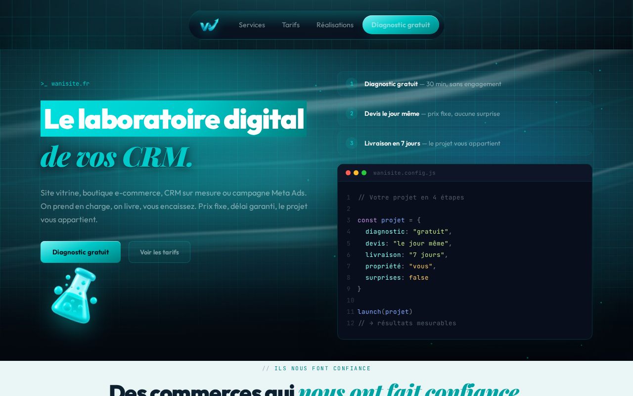 Preview of Wanisite Site